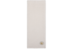 Écharpe en laine et cachemire avec détail Double G