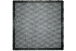 Châle en jacquard de laine GG