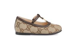 Bailarina plana con Doble G para bebé