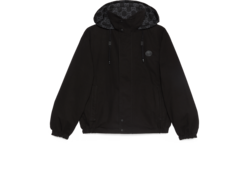 Двусторонняя куртка из нейлона рипстоп с GG