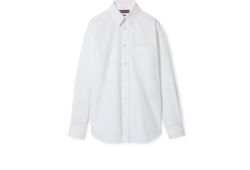 Cotton poplin shirt with Gucci detail