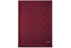 Manta de lana y seda con GG