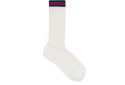 Calzini neonato in cotone con dettaglio Web