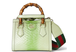Cabas Gucci Diana en python petit format