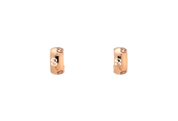 Pendientes de aro Icon de 18 ct con GG