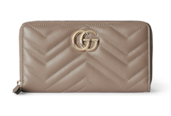 Portafoglio GG Marmont con cerniera