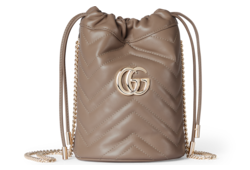 Borsa a secchiello GG Marmont misura piccola