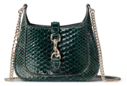Mini sac Gucci Jackie Notte en python