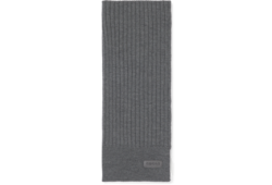 Schal aus Wollstrick mit Logo