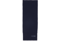 Schal aus Wollstrick mit Logo