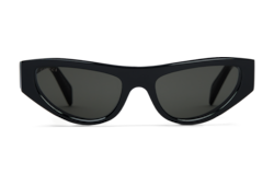 Очки в оправе «кошачий глаз»