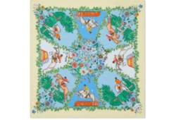 Pañuelo de bolsillo de algodón con estampado