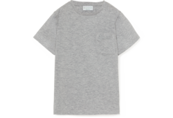 Children's embroidered cotton T-shirt