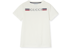 T-shirt pour enfant en coton brodé