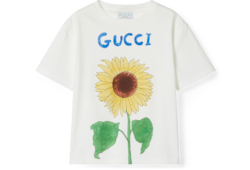 Kinder-T-Shirt aus Baumwolle mit Print