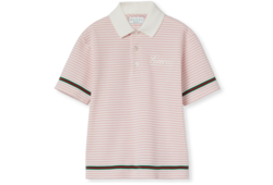 Children's embroidered cotton polo