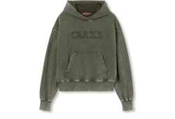 Sudadera de punto de algodón con bordado