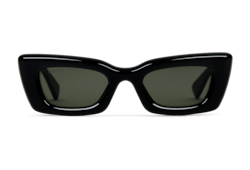 Очки в оправе «кошачий глаз»