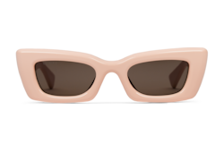 Очки в оправе «кошачий глаз»