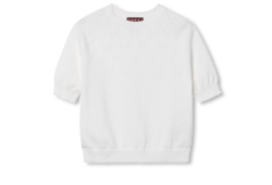 Top girocollo in cotone GG