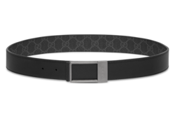 Двусторонний ремень с прямоугольной пряжкой