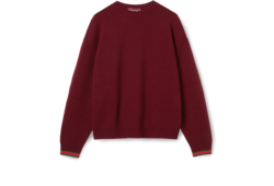 Свитер из кашемира и шерсти с отделкой Web