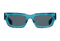 Sonnenbrille mit rechteckigem Rahmen