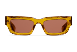 Sonnenbrille mit rechteckigem Rahmen