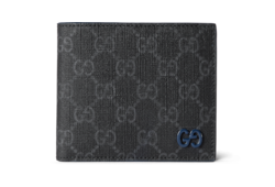 Blue interior GG coin wallet