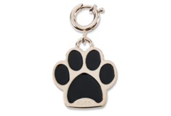 Paw-shaped charm