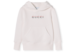 Sweat-shirt à capuche pour enfant avec broderie