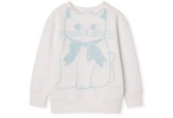 Kindersweatshirt aus Baumwolle mit Print