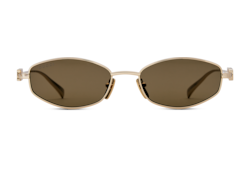 Gafas de sol con montura ovalada