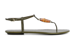 Women's thong sandal with Bamboo