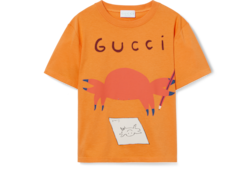 Kinder-T-Shirt aus Baumwolle mit Print