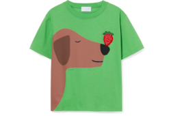 Kinder-T-Shirt aus Baumwolle mit Print