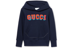 Sweatshirt à capuche pour enfant en coton