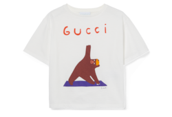T-shirt bambino in cotone con stampa