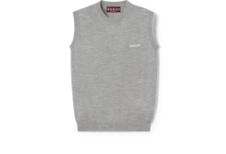 Maglia senza maniche in cashmere e seta