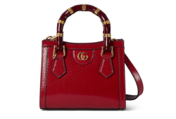 Bolso tote Gucci Diana de pitón pequeño
