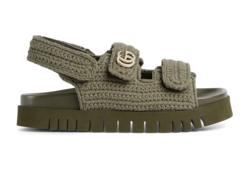 Sandalo donna con Doppia G