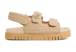 Sandalo donna con Doppia G