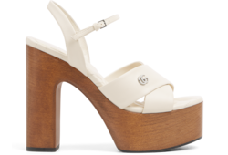 Sandalo donna con plateau