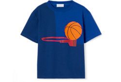 Kinder-T-Shirt aus Baumwolle mit Print