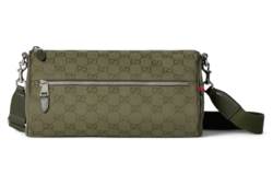 GG canvas small cylinder bag