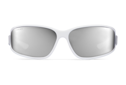 Sonnenbrille mit rechteckigem Rahmen