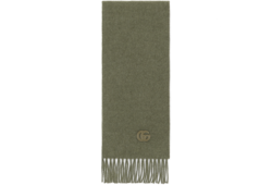 Schal aus Kaschmir mit Patch