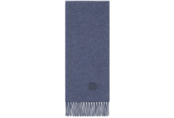 Schal aus Kaschmir mit Patch