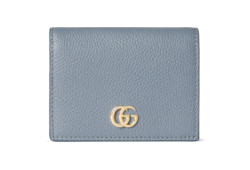 Portefeuille bicolore GG Marmont petit format