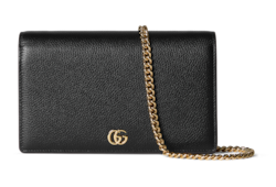 GG Marmont wallet on chain